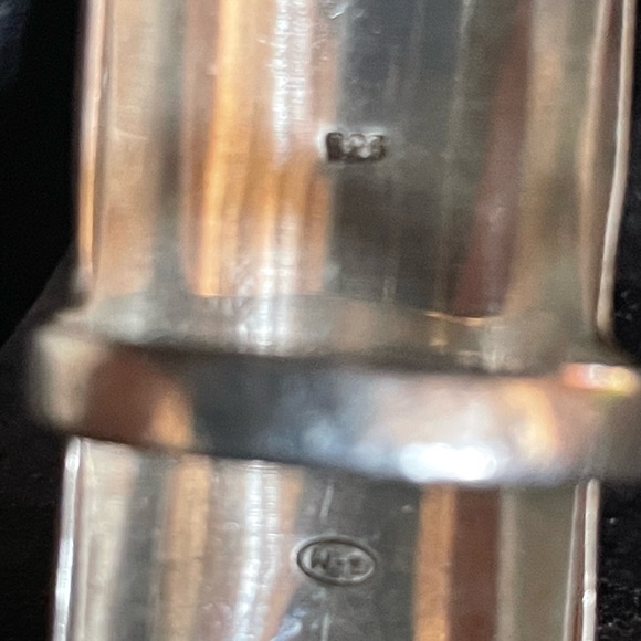 STERLING SILVER LONG RING - Picture 2 of 4